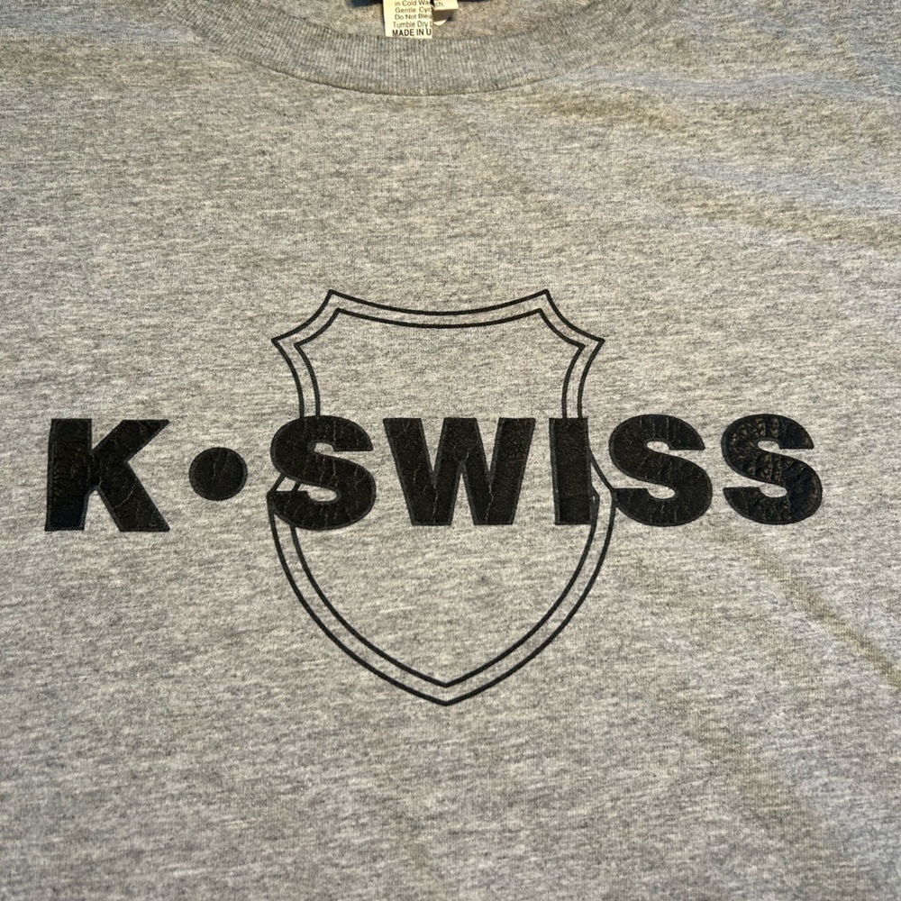 K-Swiss Vintage Graphic Tee Large - Picture 2 of 6